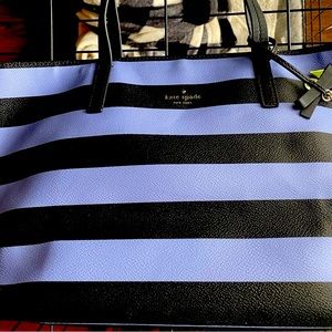 Kate Spade ♠️ Hawthorne Lane Striped Tote
